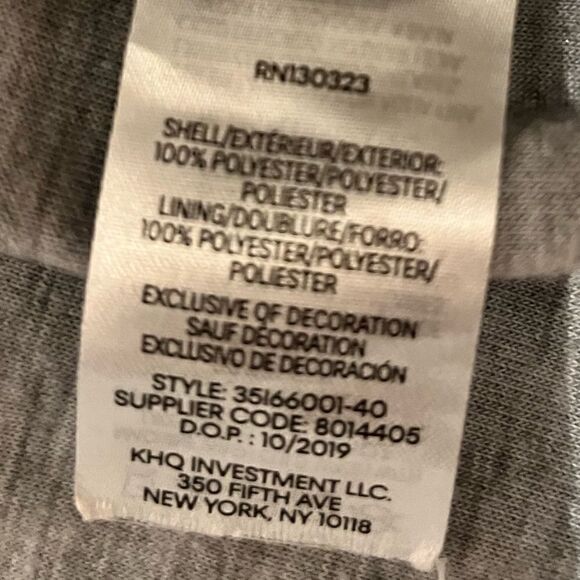 Calvin Klein Jeans Blue Lightweight Jacket, Size YL, EUC - Picture 7 of 7